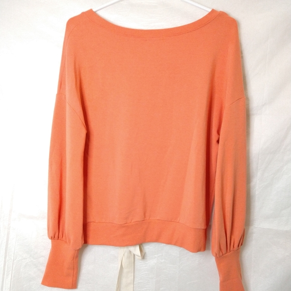 Halogen Lace Up Sweatshirt - Picture 6 of 9